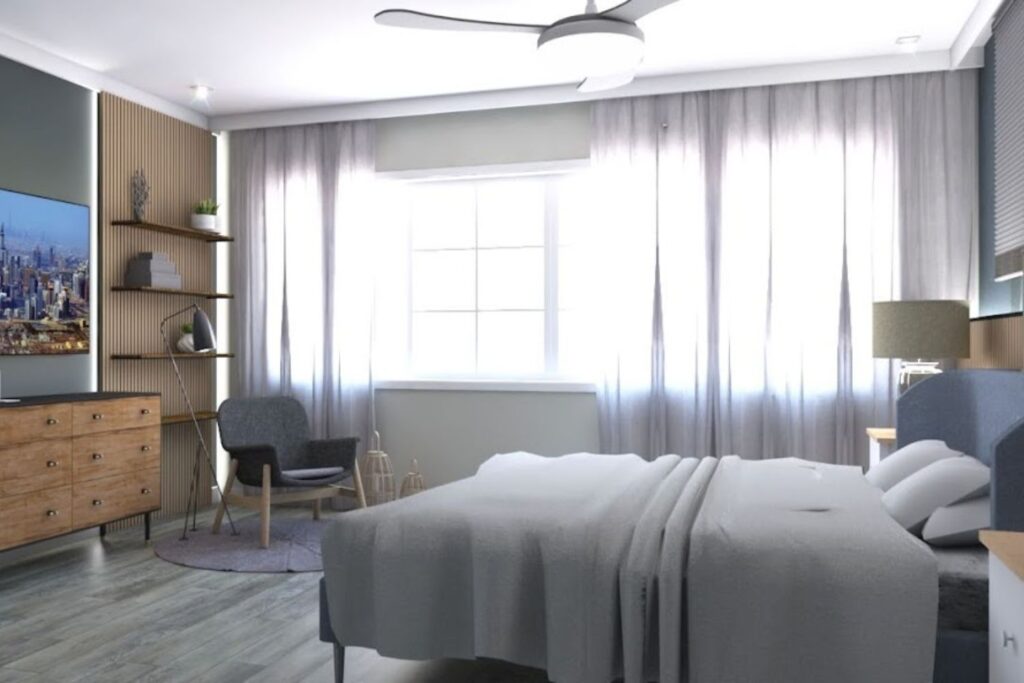 Layout e estilo para design de interiores